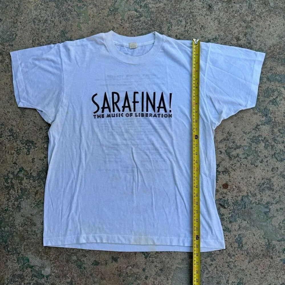 1980’s Sarafina Music Of Liberation Single Stitch Vintage Shirt